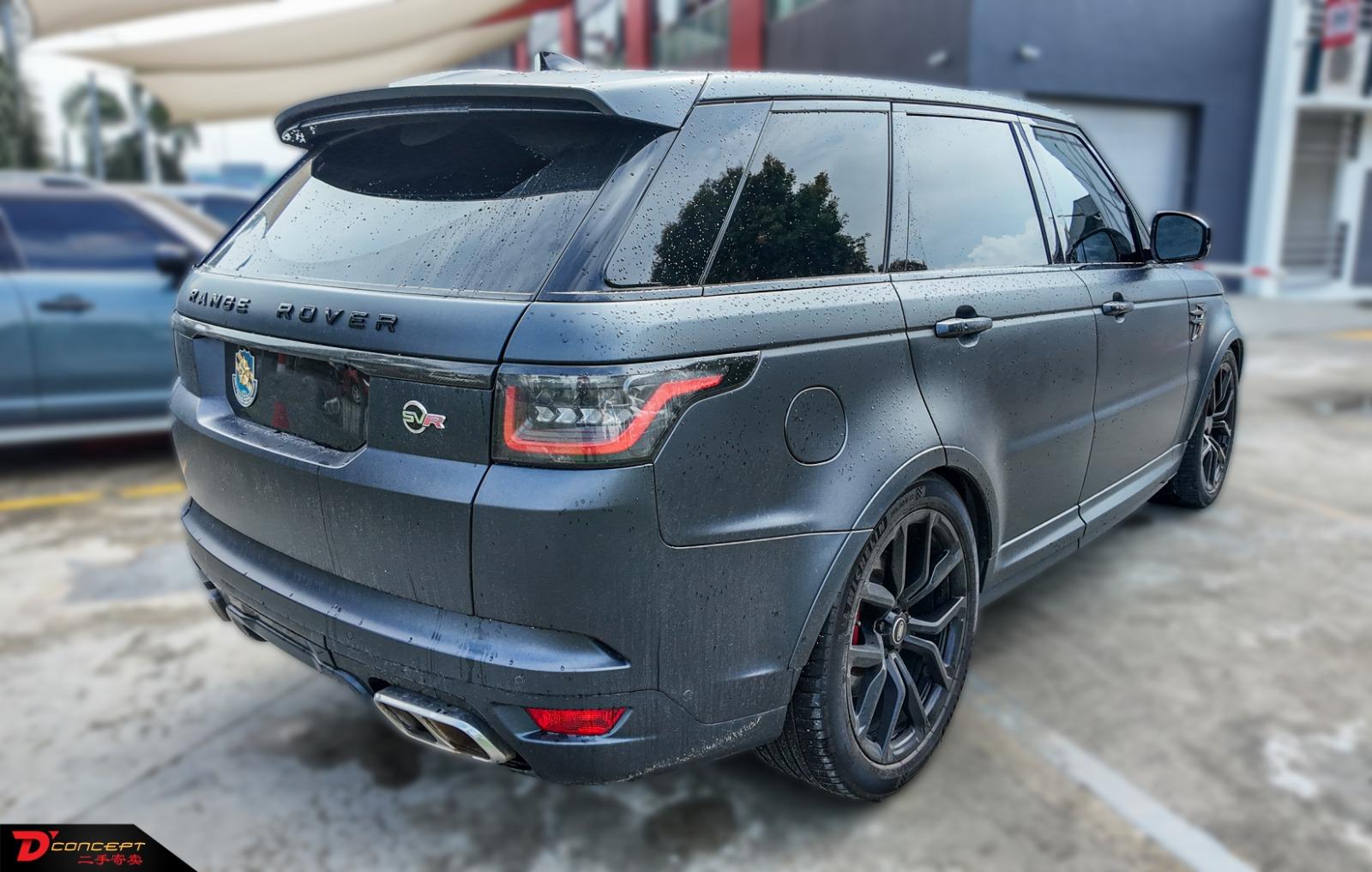 Land Rover Range Rover Sport SVR 2019