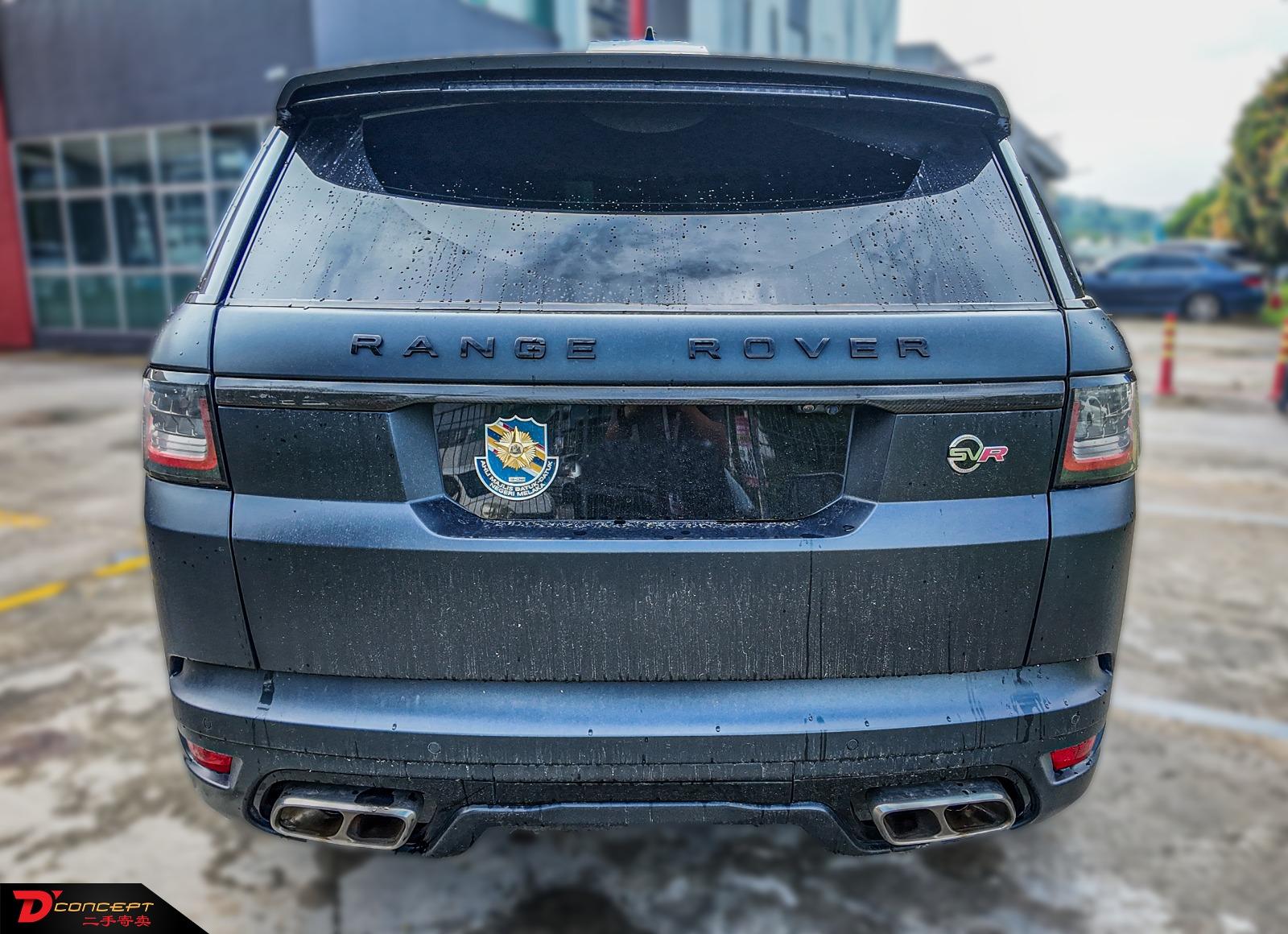 Land Rover Range Rover Sport SVR 2019