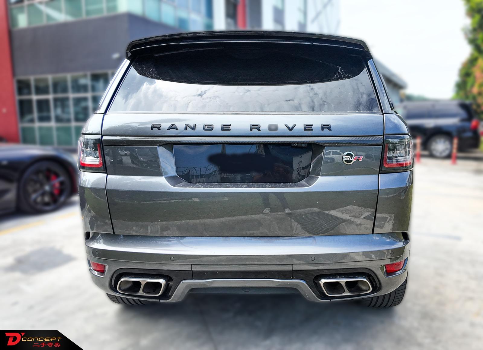 Land Rover Range Rover Sport SVR 5.0L 2018