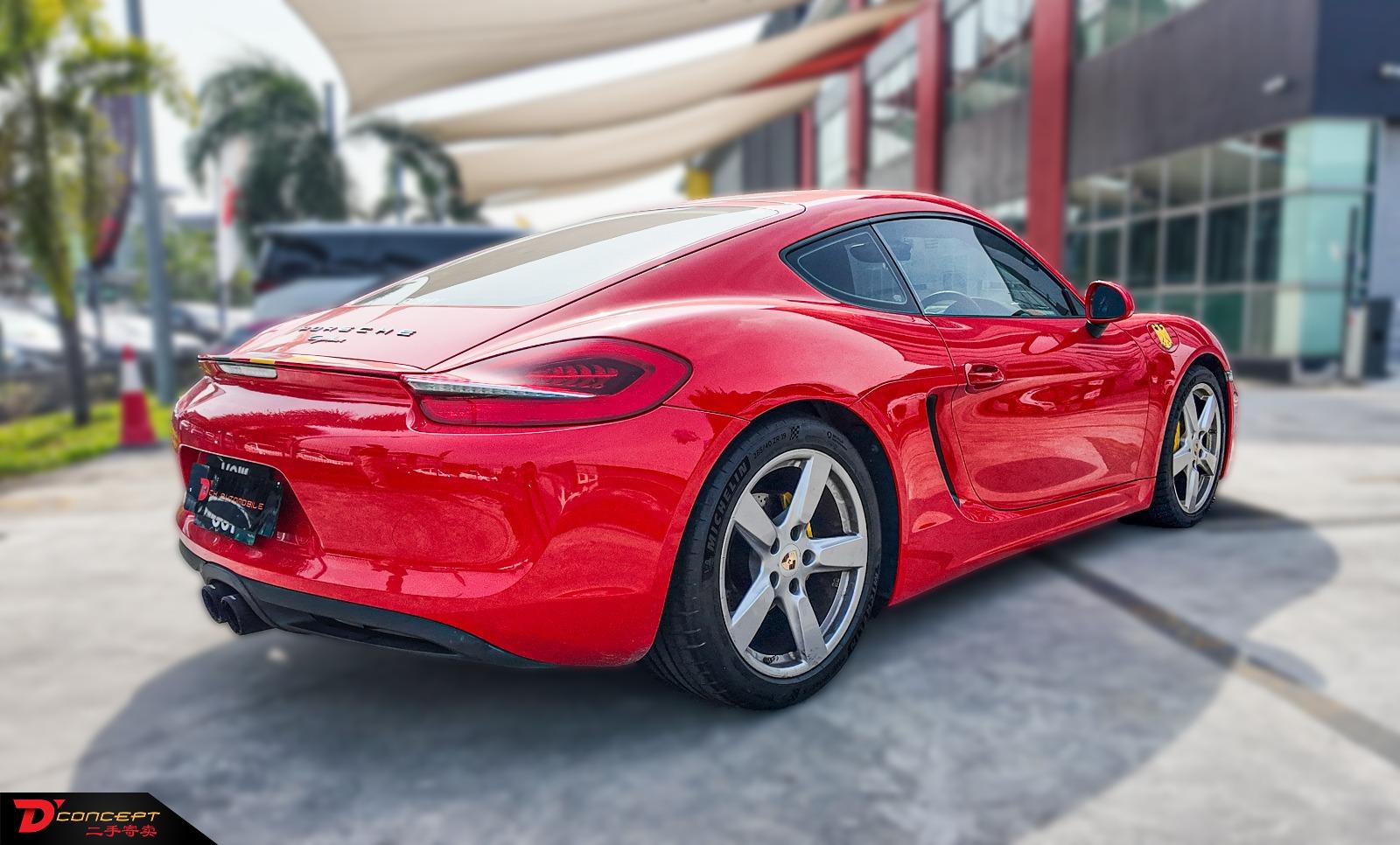 Porsche Cayman 981 2013