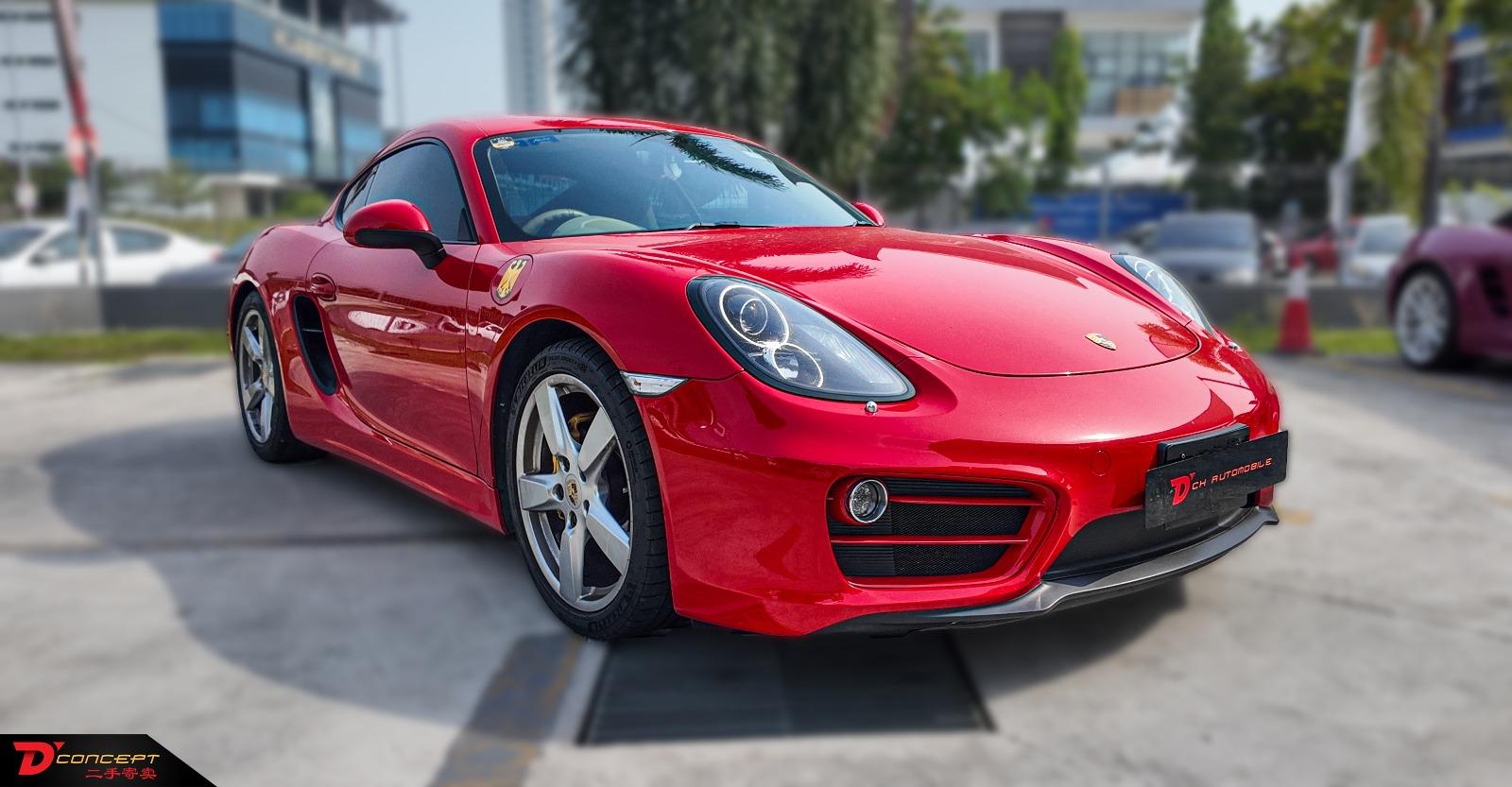 Porsche Cayman 981 2013