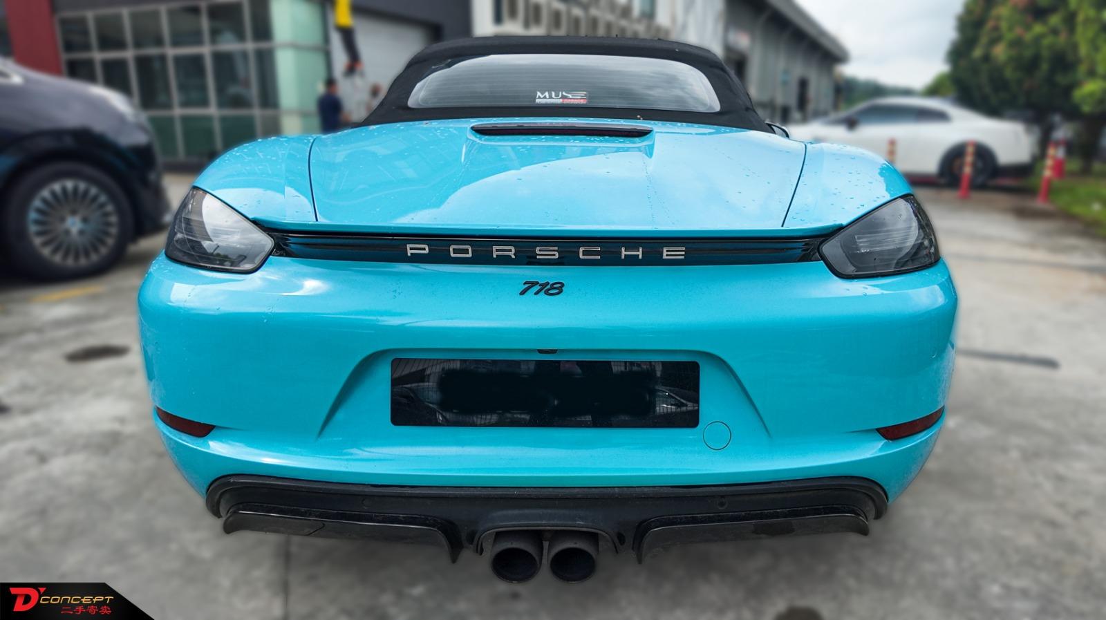 Porsche 718 Boxster 2018