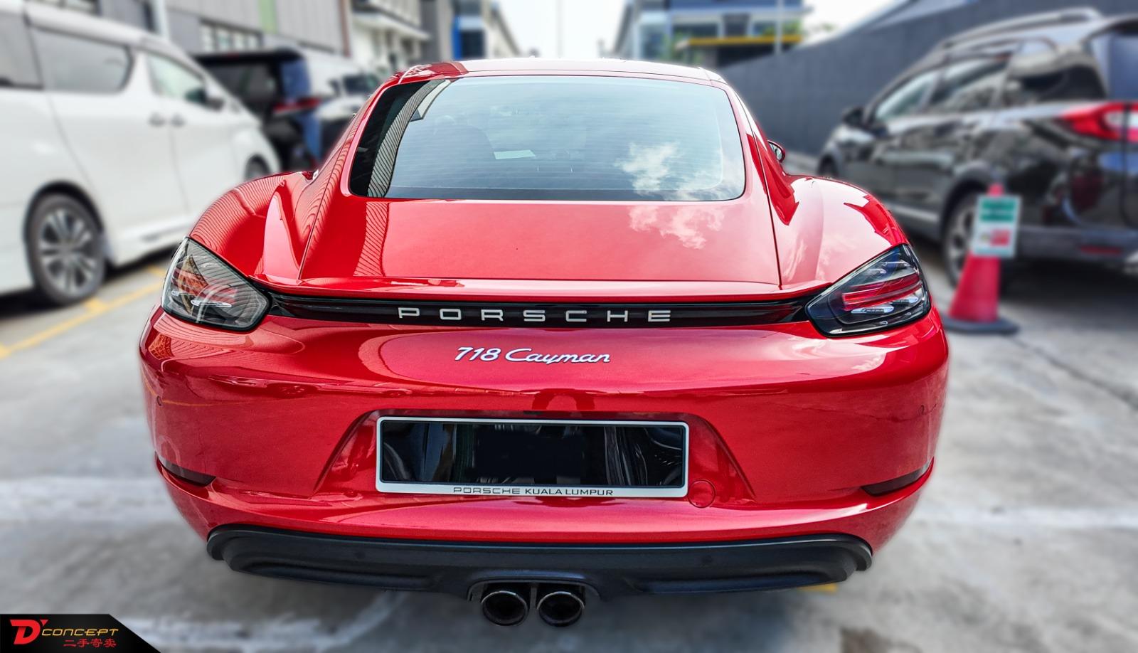 Porsche 718 Cayman 2018