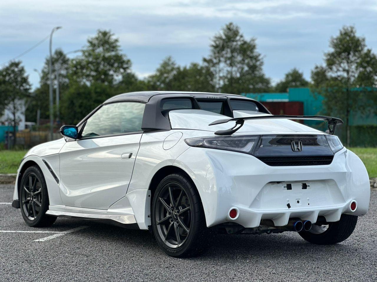 Honda S660 ALPHA (M) - RECARO Seat(Driver), PIVOT Boost Meter, MUGEN Aero, MUGEN Hatch MUGEN TOP 2021