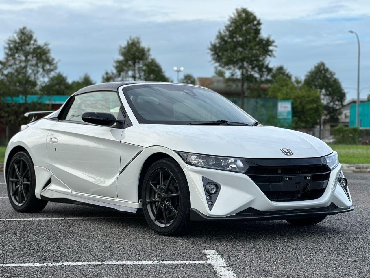 Honda S660 ALPHA (M) - RECARO Seat(Driver), PIVOT Boost Meter, MUGEN Aero, MUGEN Hatch MUGEN TOP 2021